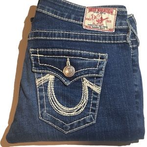 👖True Religion Rainbow Becky Jeans